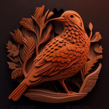 3D model st woodcock (STL)